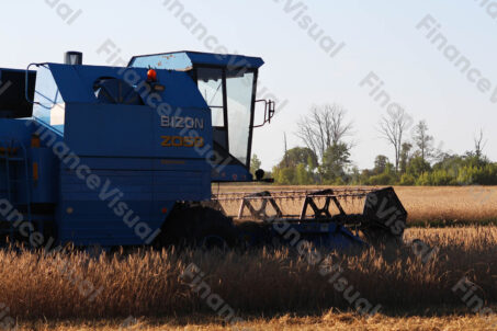 Żniwa - kombajn 7