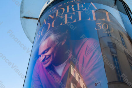 Andrea Bocelli - koncert - plakat