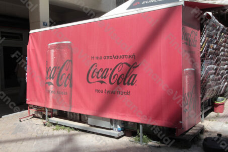 Coca-Cola zero - kiosk - Ateny