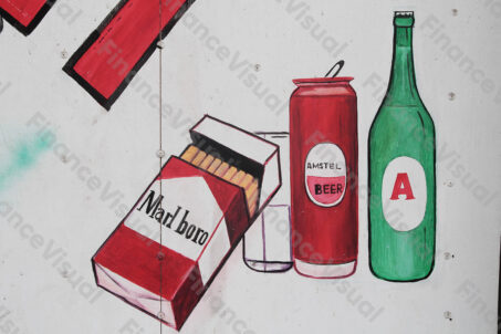 Marlboro - Amstel - mural - Ateny