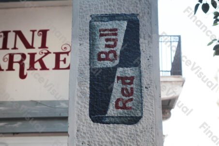 Red Bull - mural - Ateny