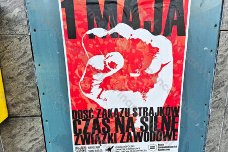 1 maja - związki zawodowe